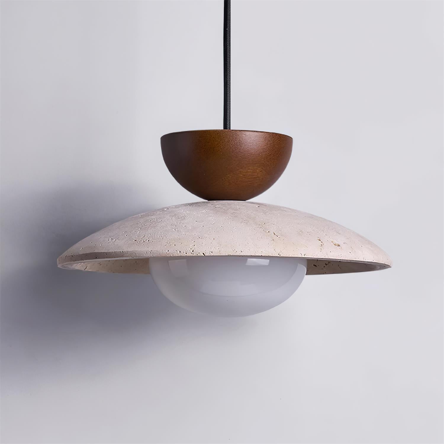 Cleo Travertine Pendant Lights - Lamp Outdoor