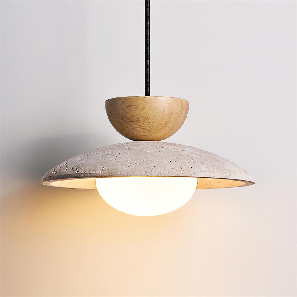 Cleo Travertine Pendant Lights - Lamp Outdoor