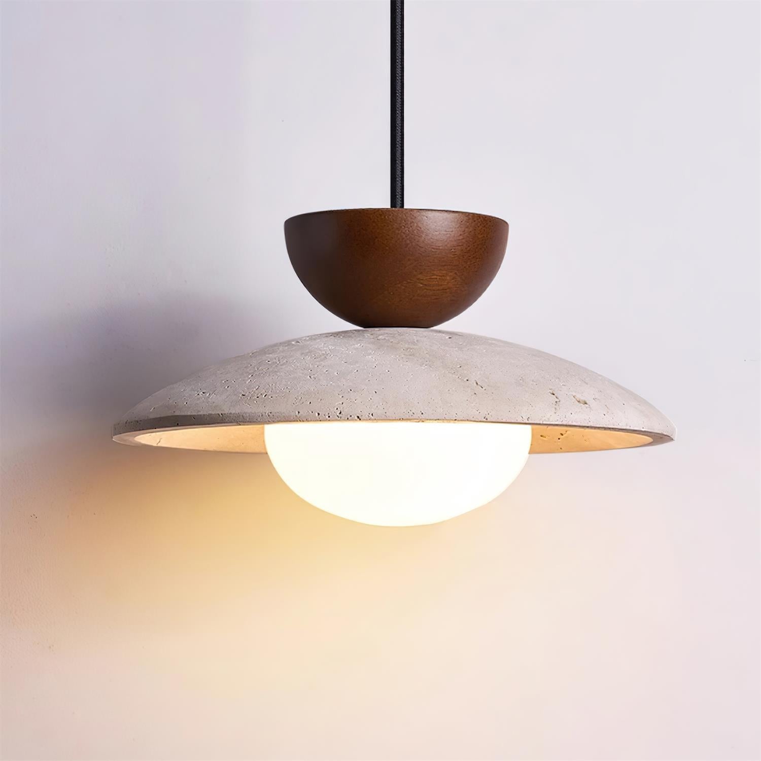 Cleo Travertine Pendant Lights - Lamp Outdoor
