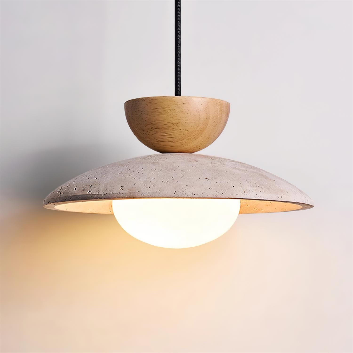 Cleo Travertine Pendant Lights - Lamp Outdoor