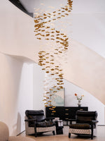 Vecarisra Luxury Tidal Art Glass Pendants Lamp - Lamp Outdoor