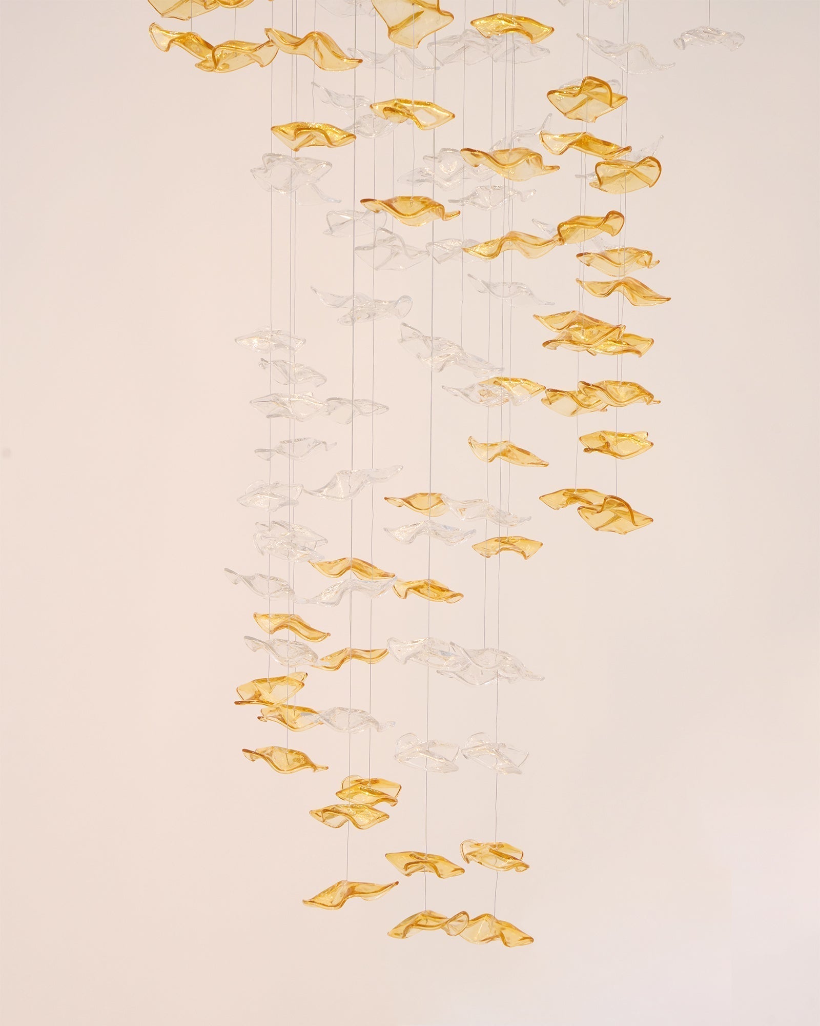 Vecarisra Luxury Tidal Art Glass Pendants Lamp - Lamp Outdoor