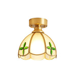 Tiffany Floral Ceiling Lamp - Lamp Outdoor