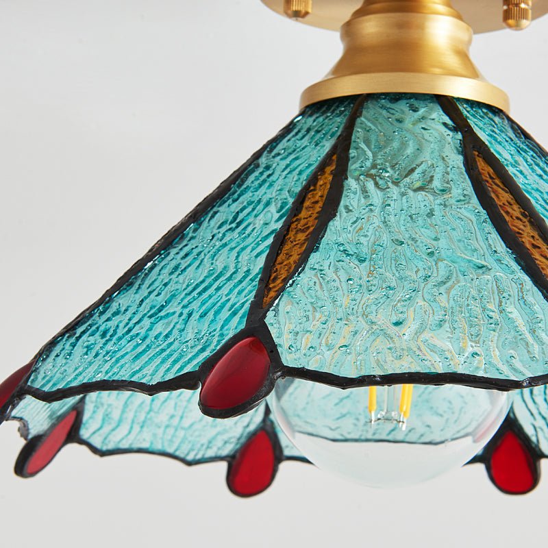 Tiffany Floral Ceiling Lamp - Lamp Outdoor