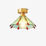 Tiffany Floral Ceiling Lamp - Lamp Outdoor
