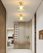 Tiffany Floral Ceiling Lamp - Lamp Outdoor