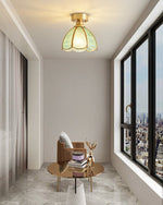 Tiffany Floral Ceiling Lamp - Lamp Outdoor