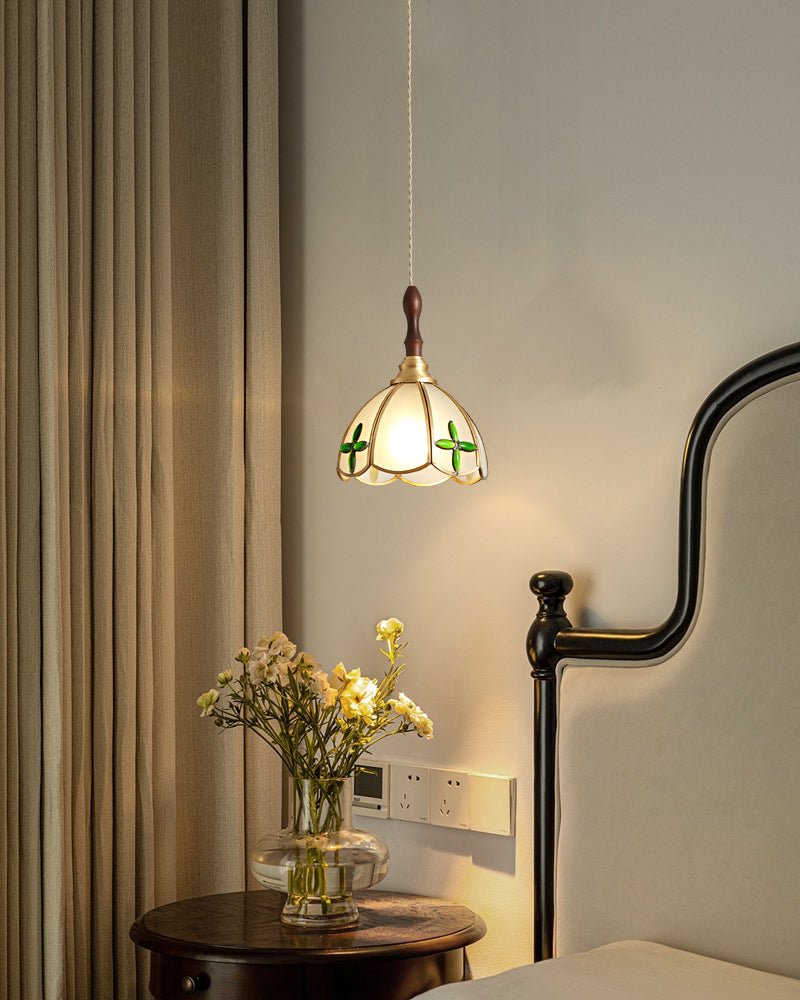 Tiffany Floral Pendant Lamp - Lamp Outdoor
