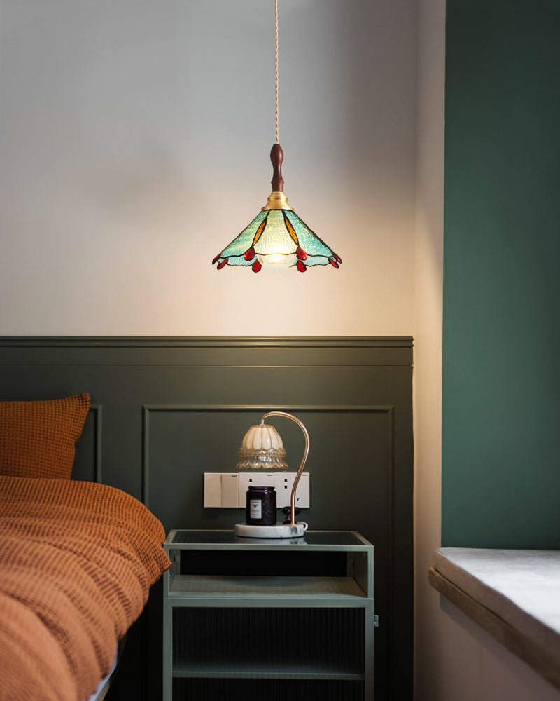 Tiffany Floral Pendant Lamp - Lamp Outdoor