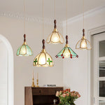 Tiffany Floral Pendant Lamp - Lamp Outdoor