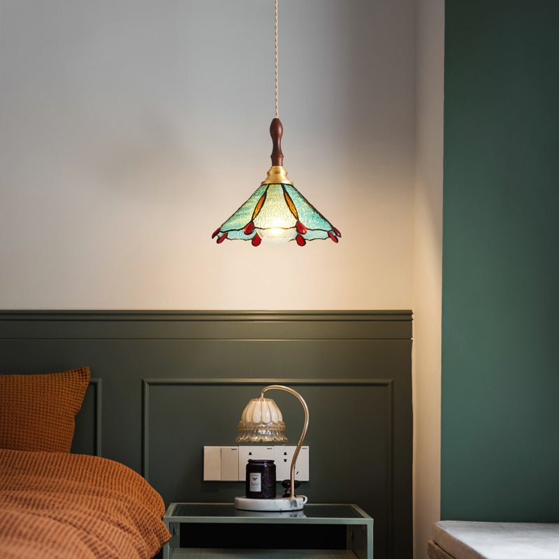 Tiffany Floral Pendant Lamp - Lamp Outdoor