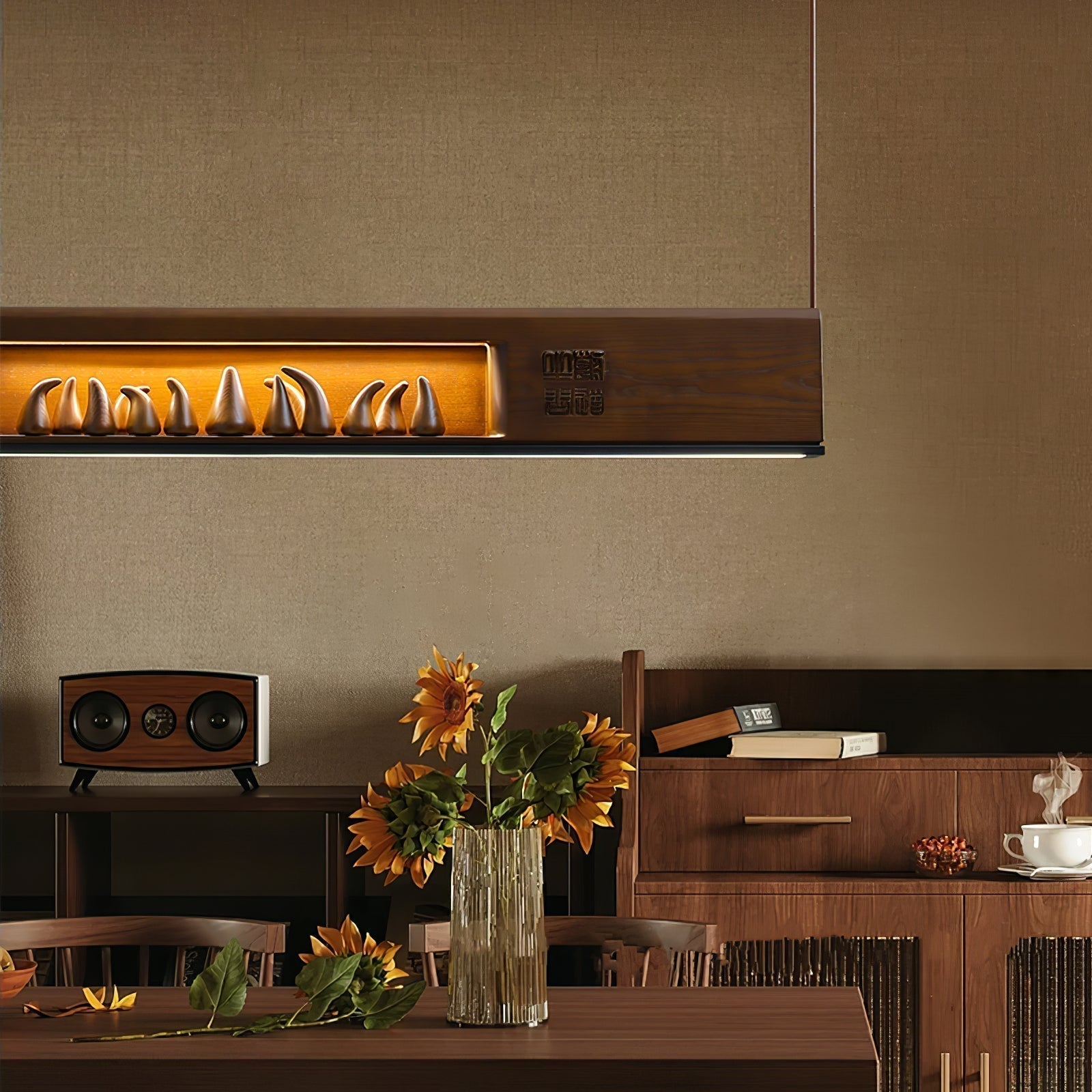 Liam Modern Metal Pendant Lamp - Lamp Outdoor