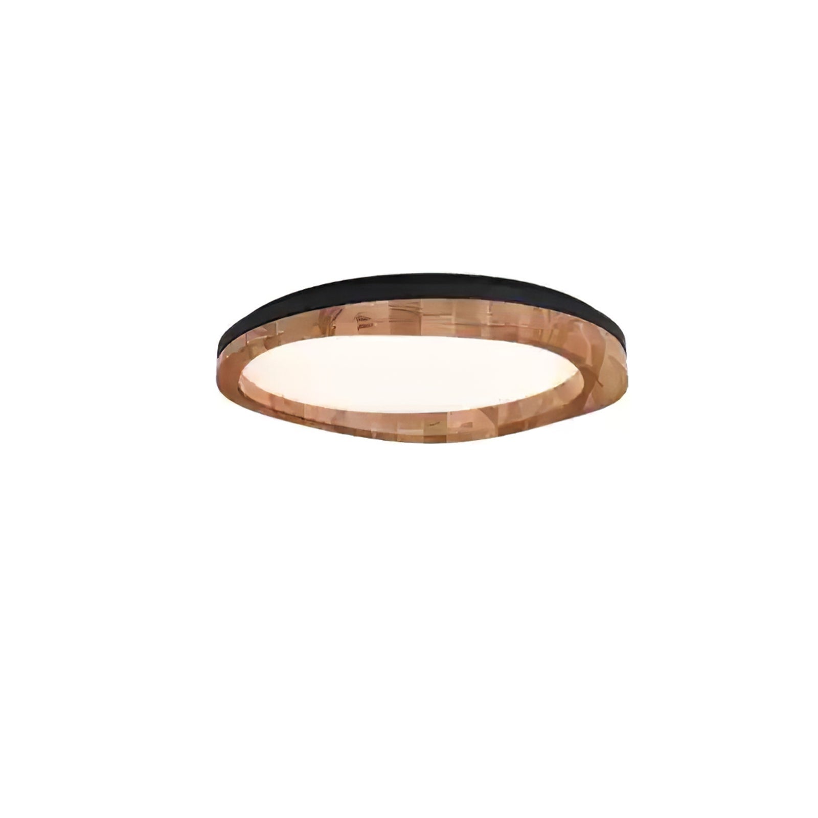 Artalis Walnut Wood Flush Mount - Lamp Outdoor