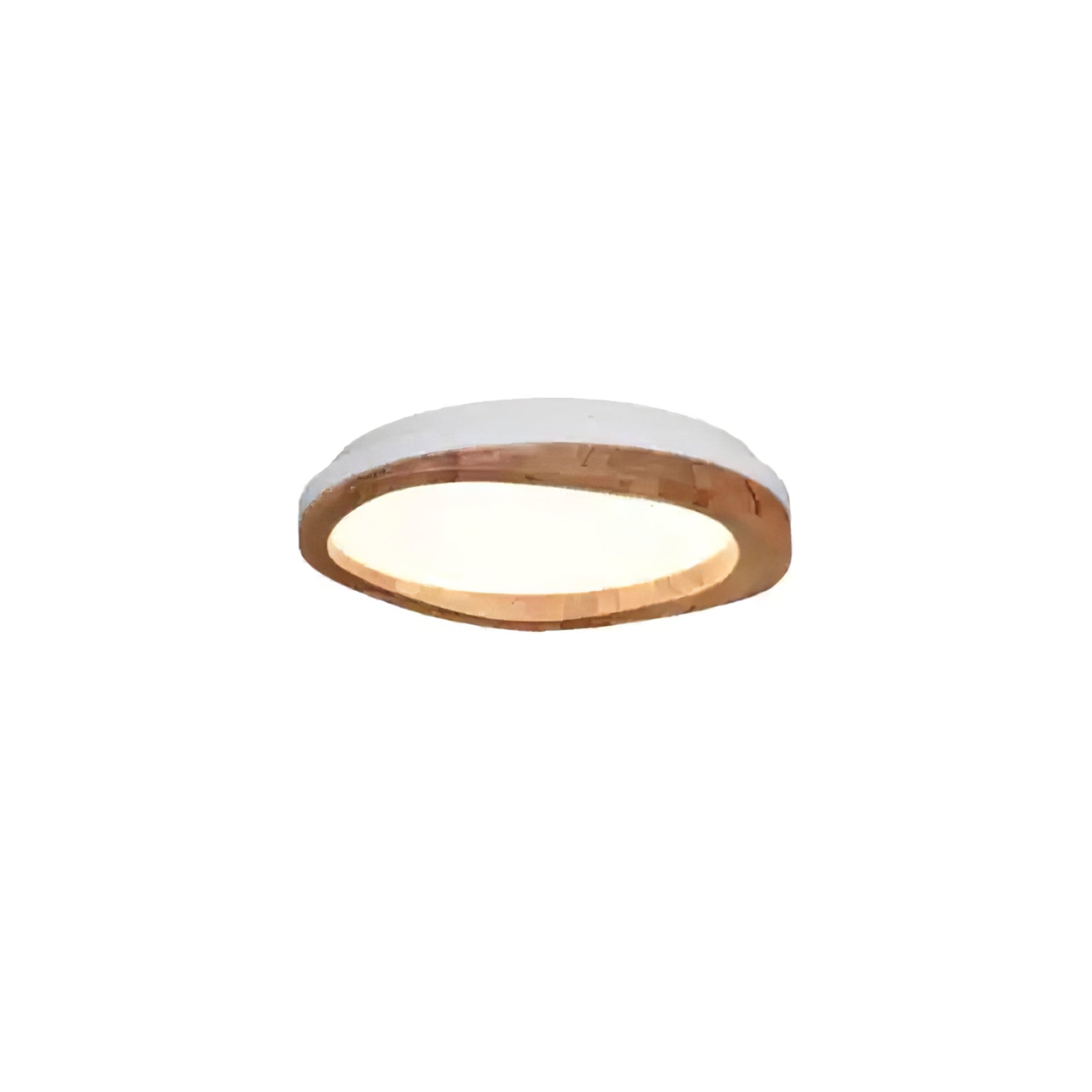 Artalis Walnut Wood Flush Mount - Lamp Outdoor