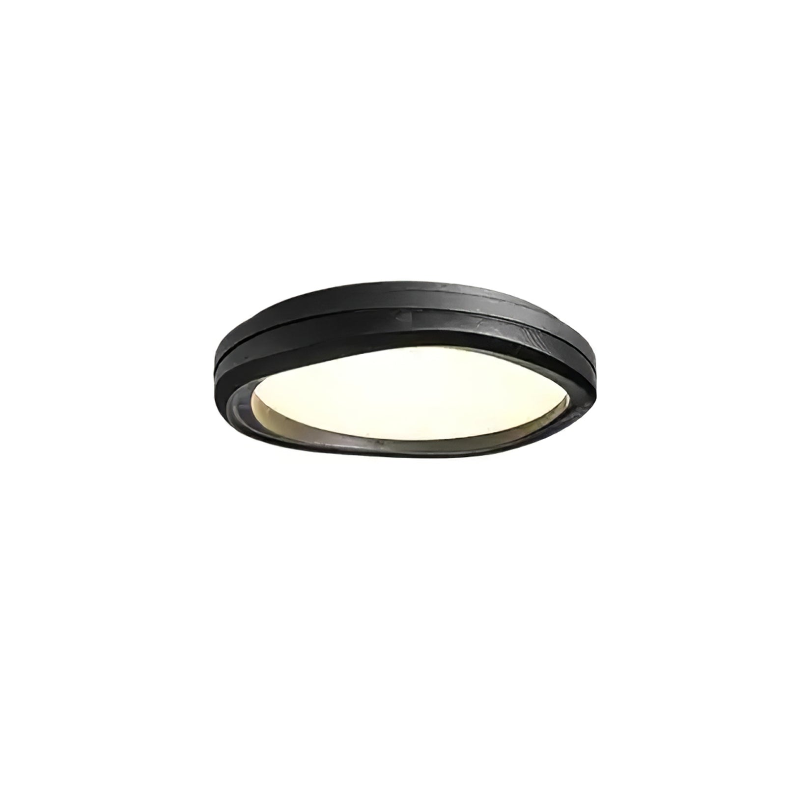 Artalis Walnut Wood Flush Mount - Lamp Outdoor