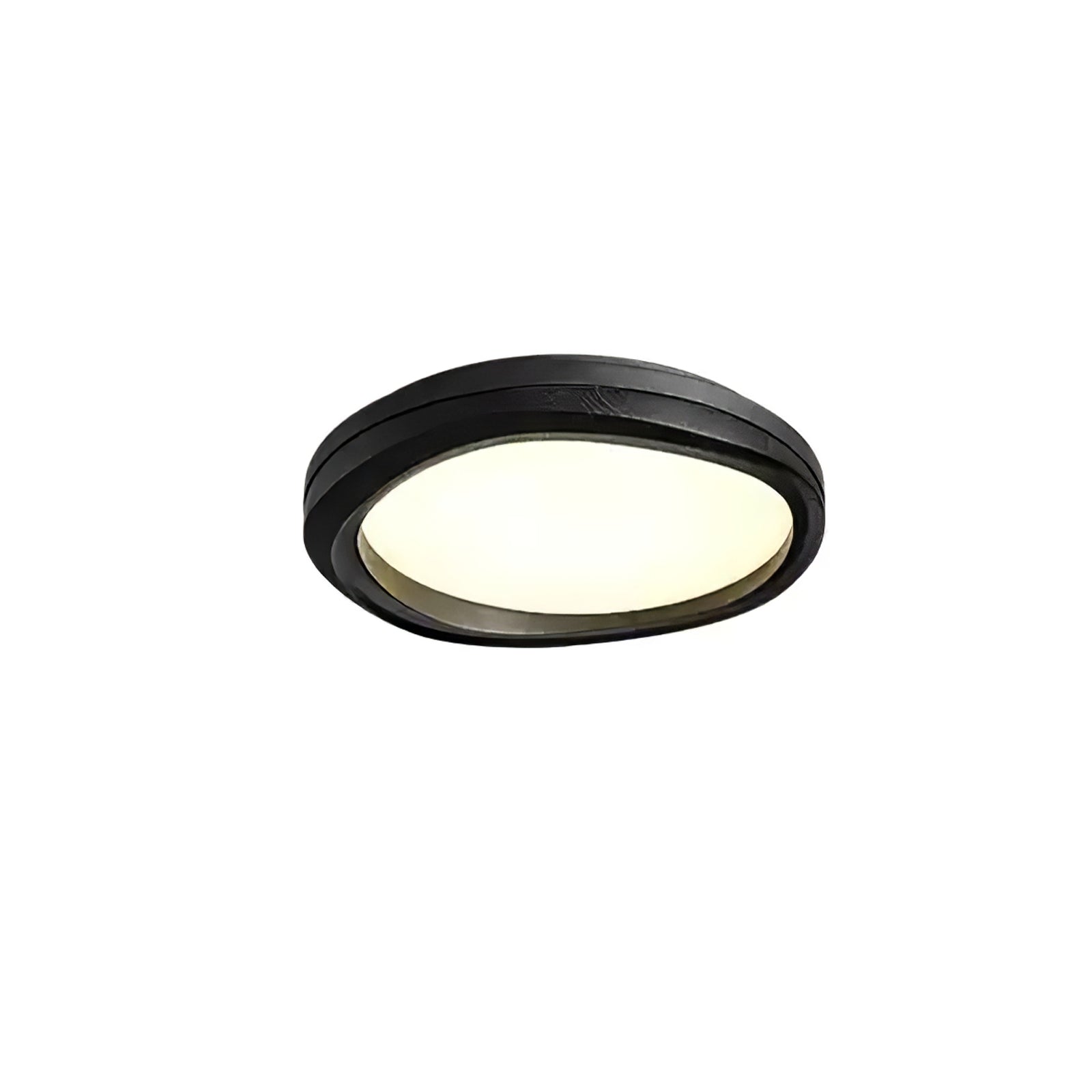 Artalis Walnut Wood Flush Mount - Lamp Outdoor