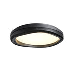 Artalis Walnut Wood Flush Mount - Lamp Outdoor