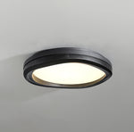 Artalis Walnut Wood Flush Mount - Lamp Outdoor