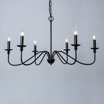 Timeless Gold Candle Chandelier - Lamp Outdoor