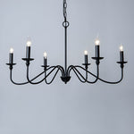 Timeless Gold Candle Chandelier - Lamp Outdoor