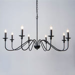 Timeless Gold Candle Chandelier - Lamp Outdoor