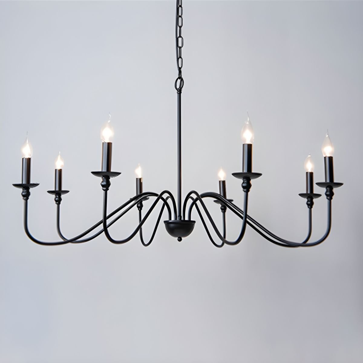 Timeless Gold Candle Chandelier - Lamp Outdoor