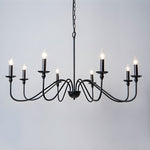 Timeless Gold Candle Chandelier - Lamp Outdoor