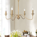 Timeless Gold Candle Chandelier - Lamp Outdoor