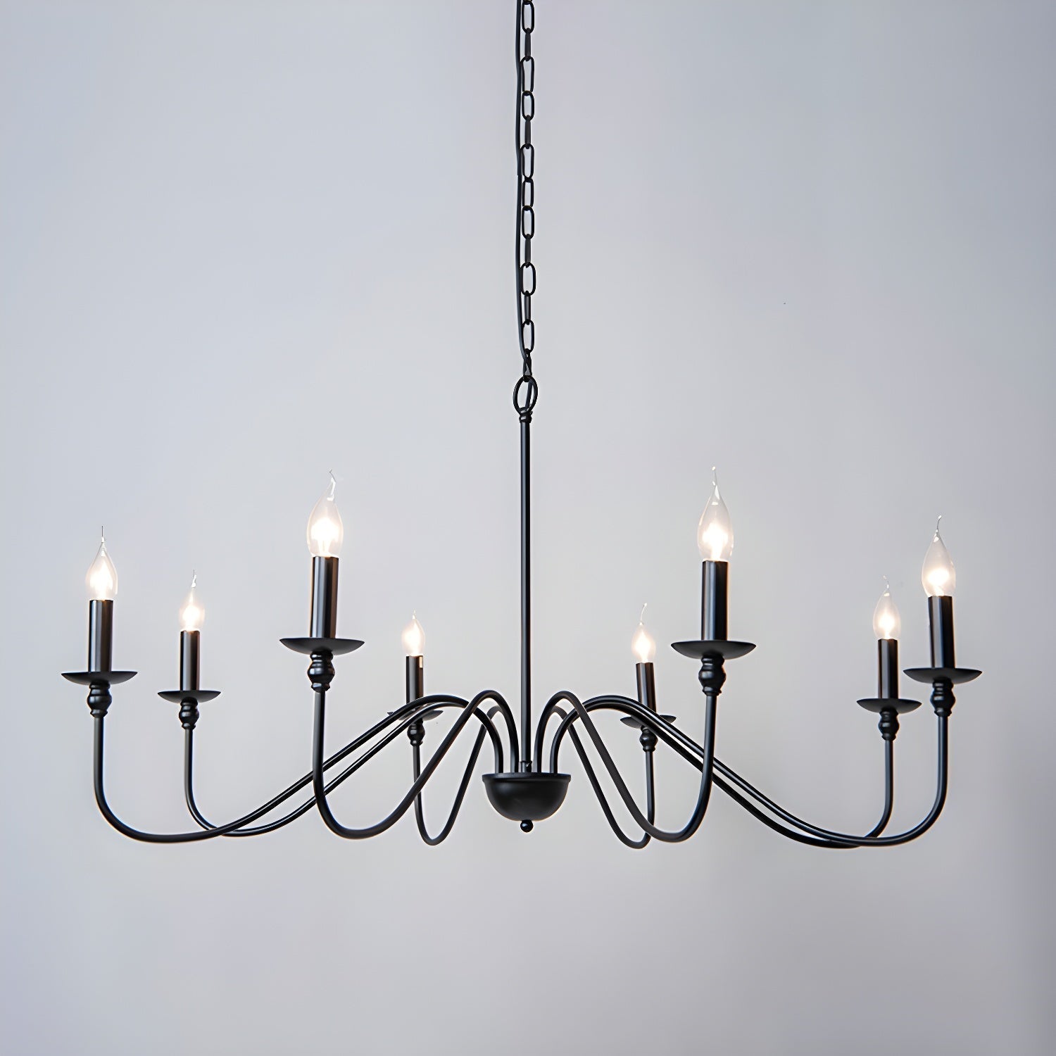 Timeless Gold Candle Chandelier - Lamp Outdoor