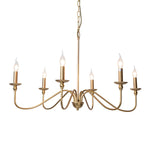 Timeless Gold Candle Chandelier - Lamp Outdoor