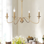 Timeless Gold Candle Chandelier - Lamp Outdoor