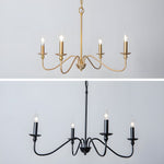 Timeless Gold Candle Chandelier - Lamp Outdoor