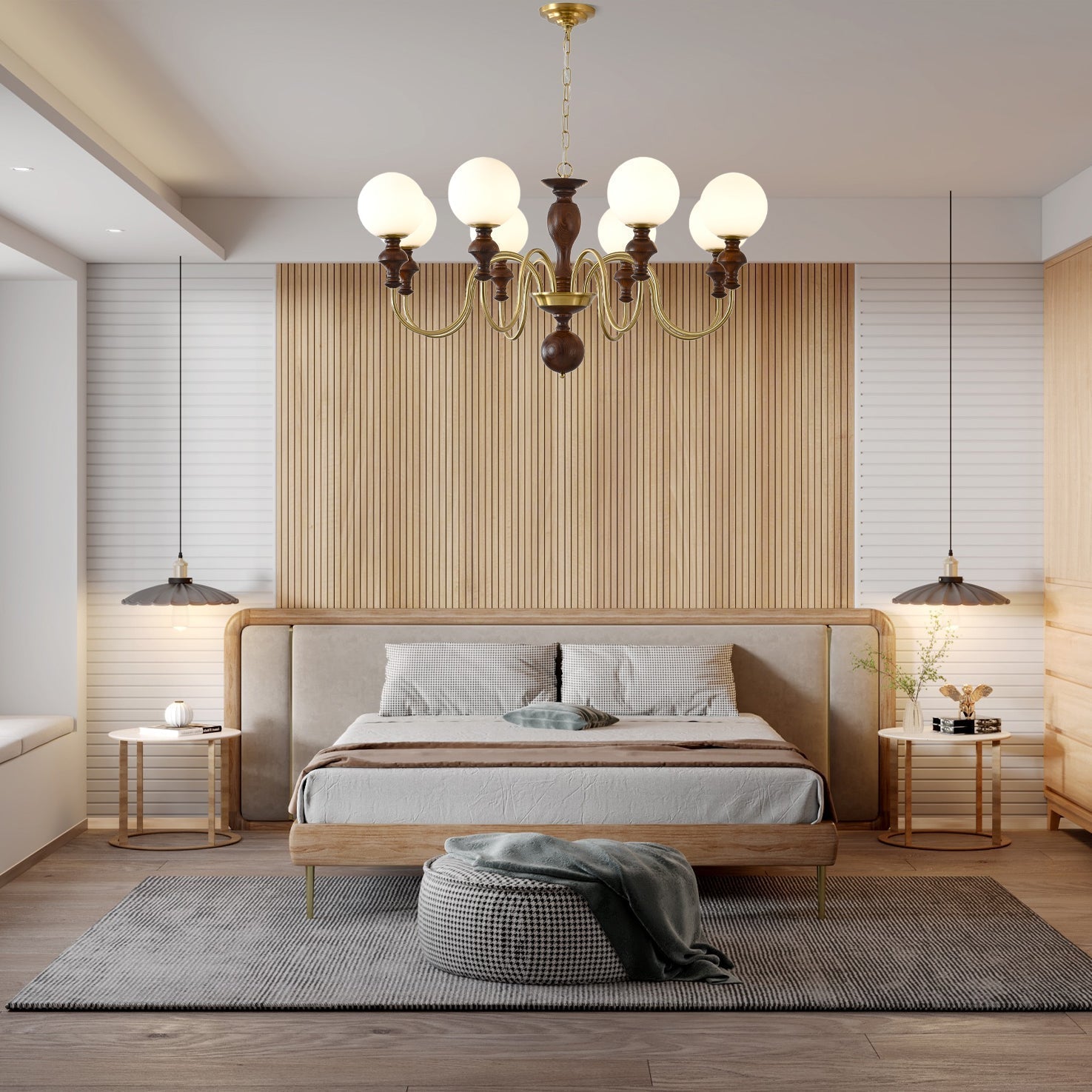 Timeless Globe Chandelier - Lamp Outdoor