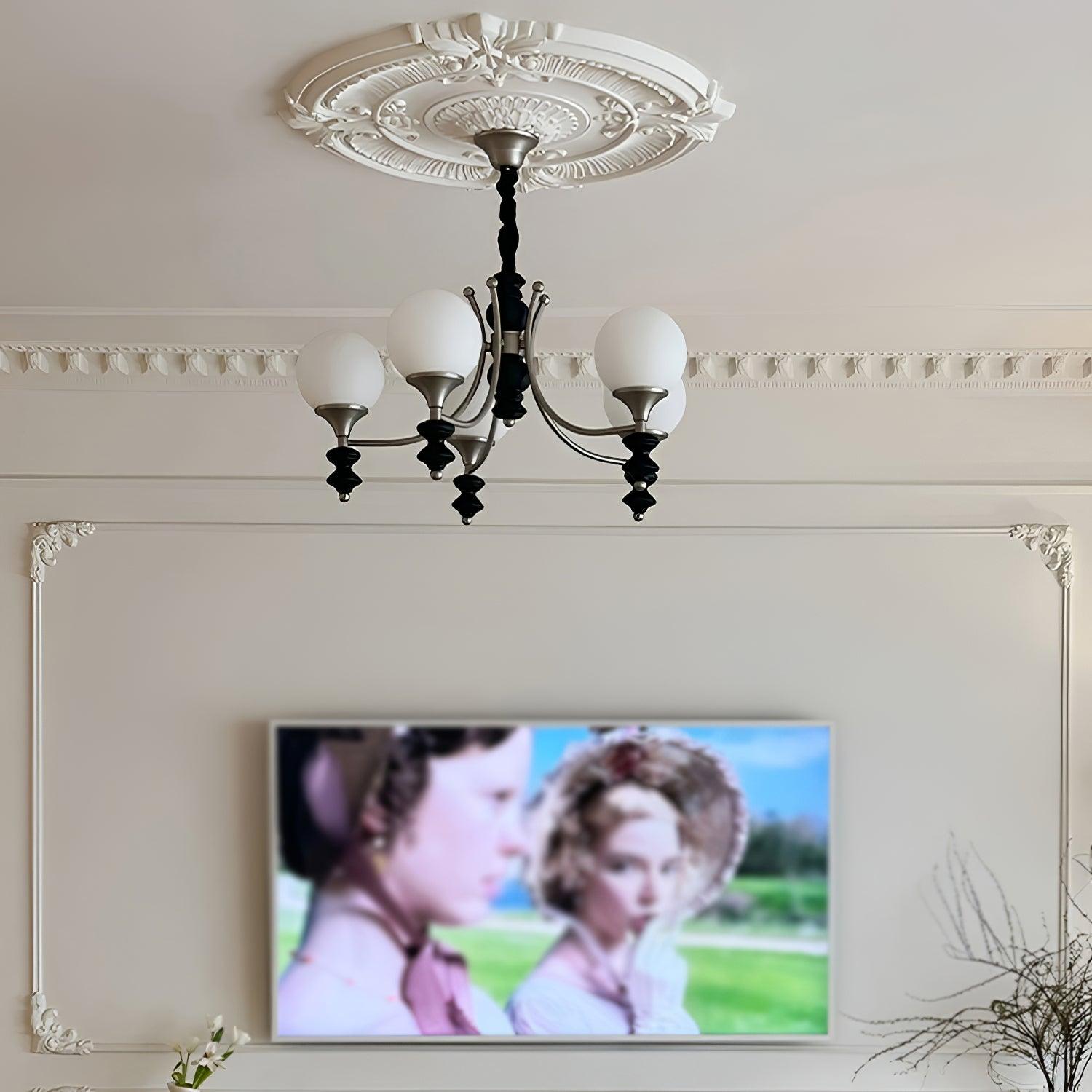 Kai Luxury Metal Chandelier - Lamp Outdoor