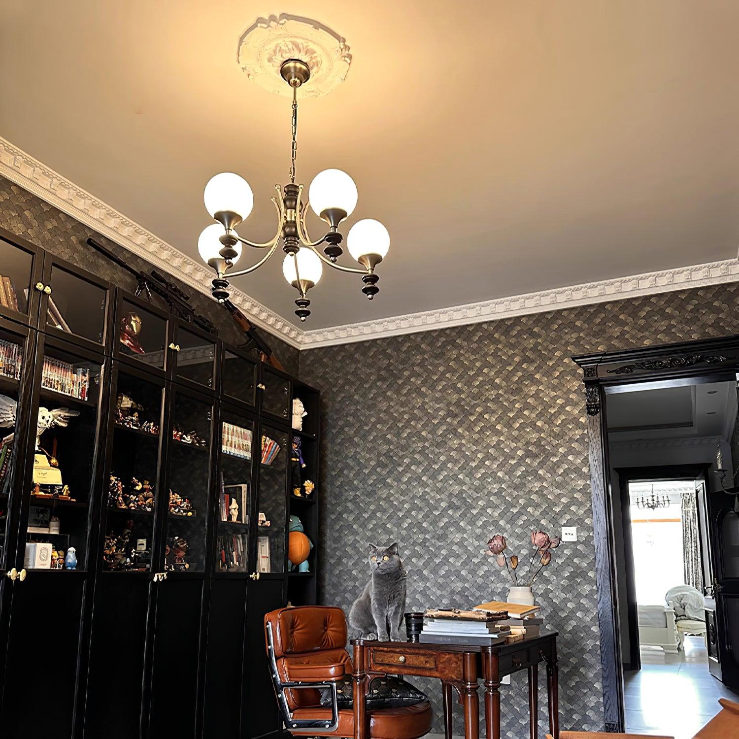 Kai Luxury Metal Chandelier - Lamp Outdoor
