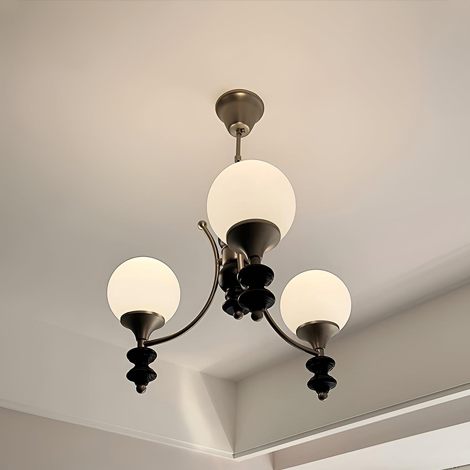 Kai Luxury Metal Chandelier - Lamp Outdoor