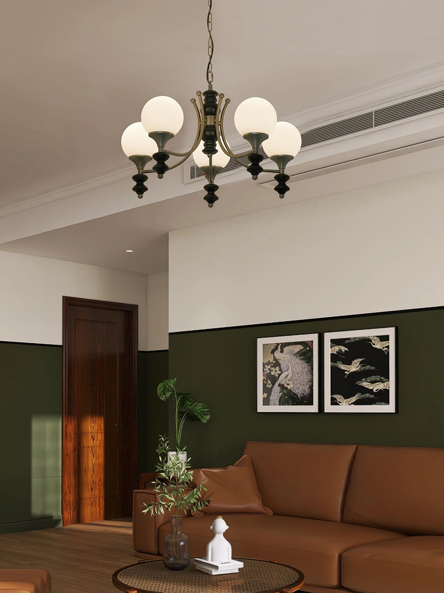 Kai Luxury Metal Chandelier - Lamp Outdoor
