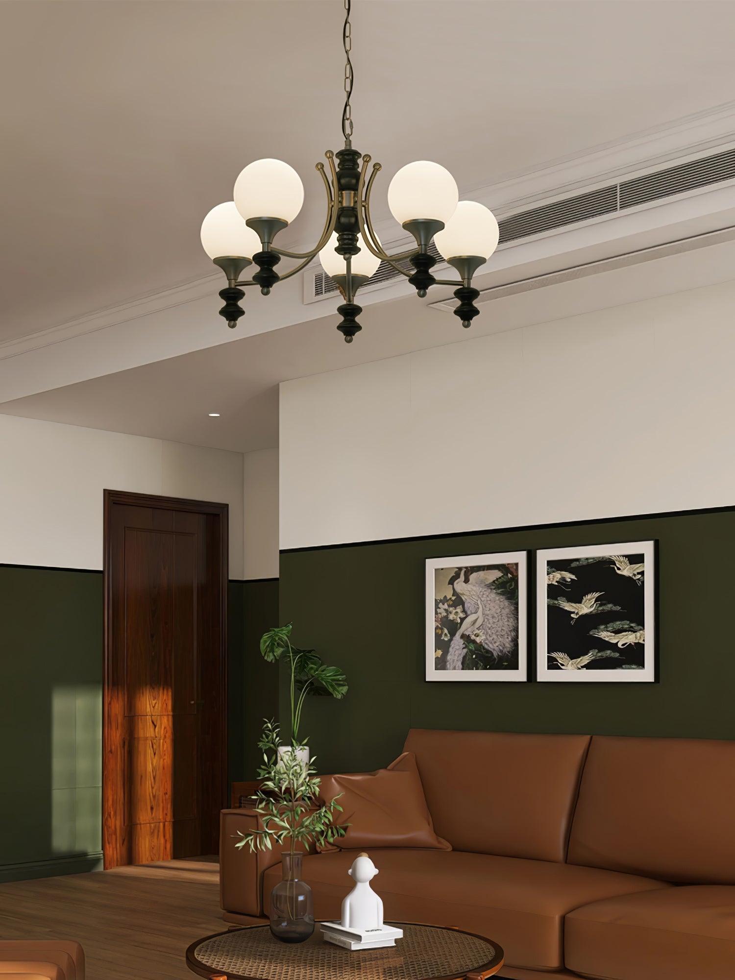 Kai Luxury Metal Chandelier - Lamp Outdoor