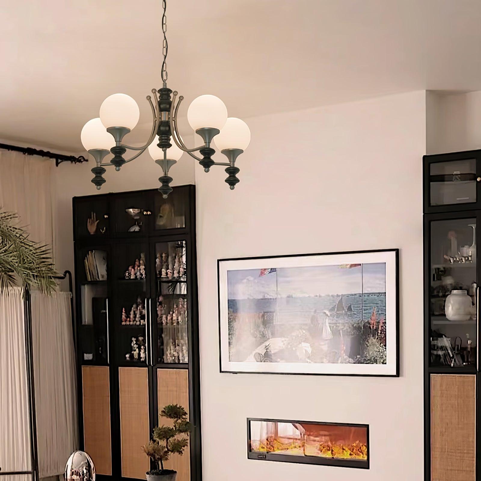 Kai Luxury Metal Chandelier - Lamp Outdoor