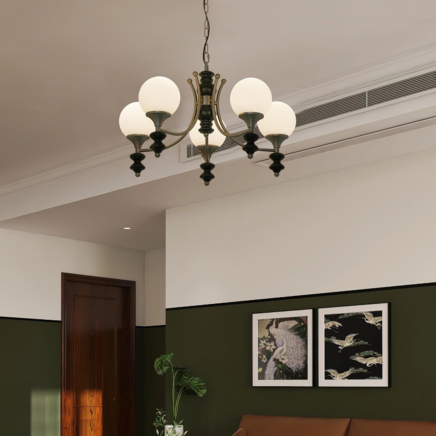 Kai Luxury Metal Chandelier - Lamp Outdoor