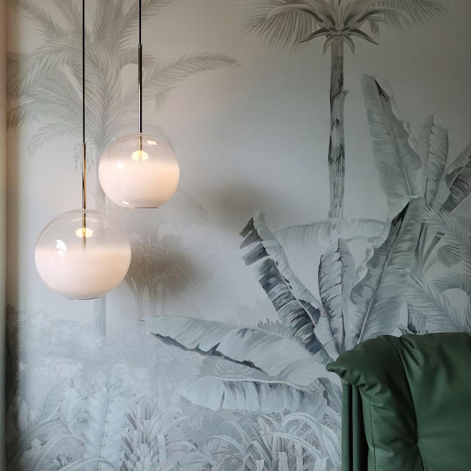 Tindari Glass Pendant Light - Lamp Outdoor