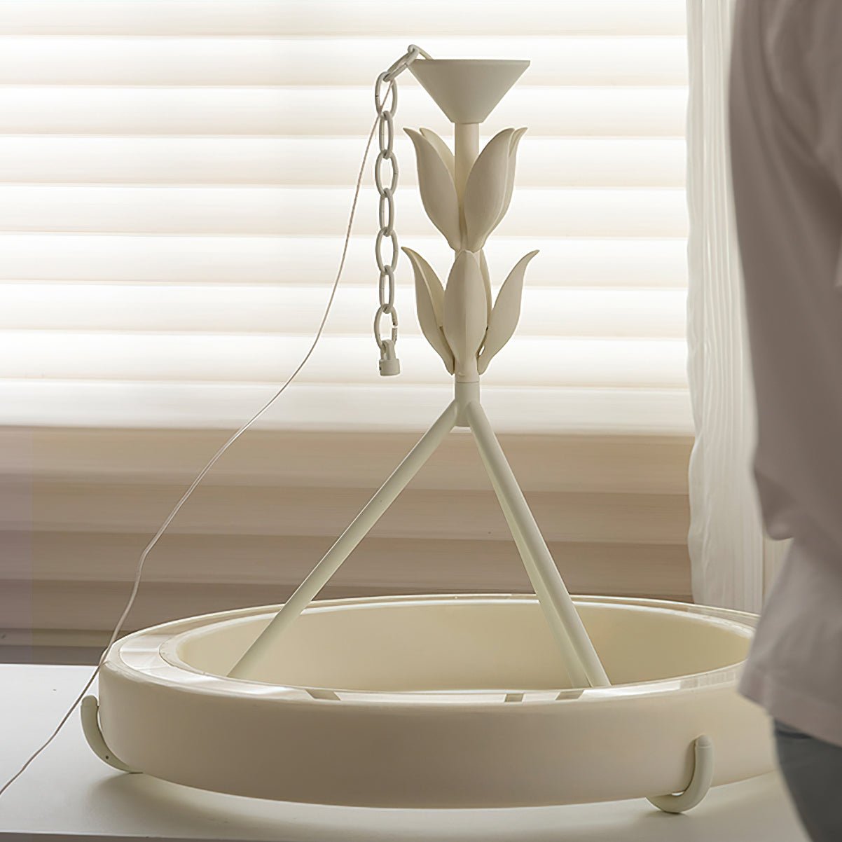 Tinsley Plaster Chandelier - Lamp Outdoor
