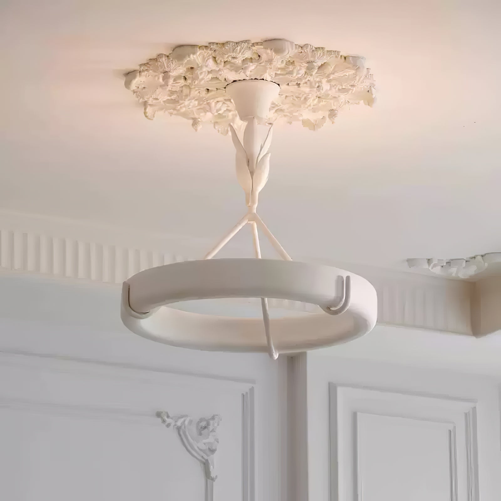 Tinsley Plaster Chandelier - Lamp Outdoor