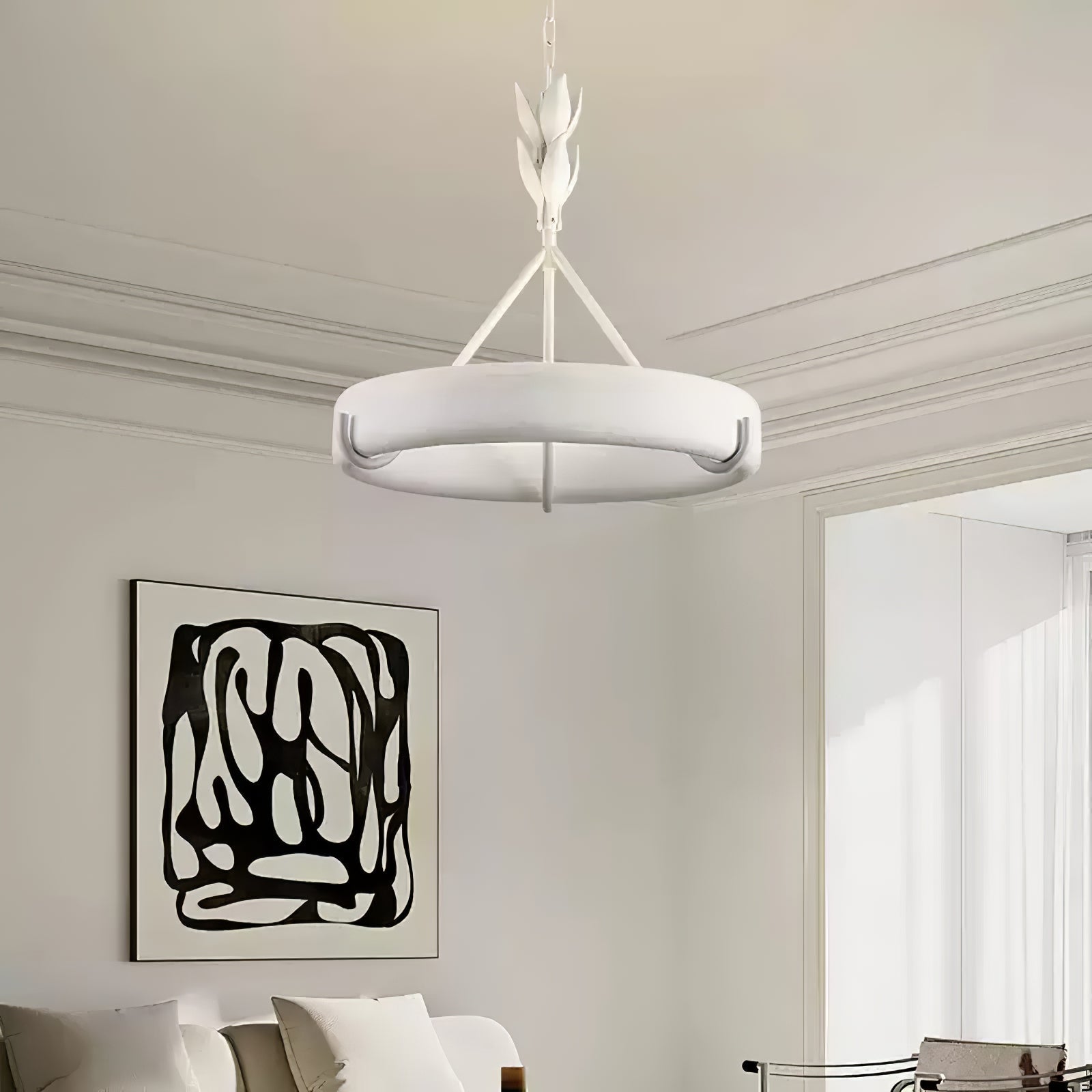 Tinsley Plaster Chandelier - Lamp Outdoor