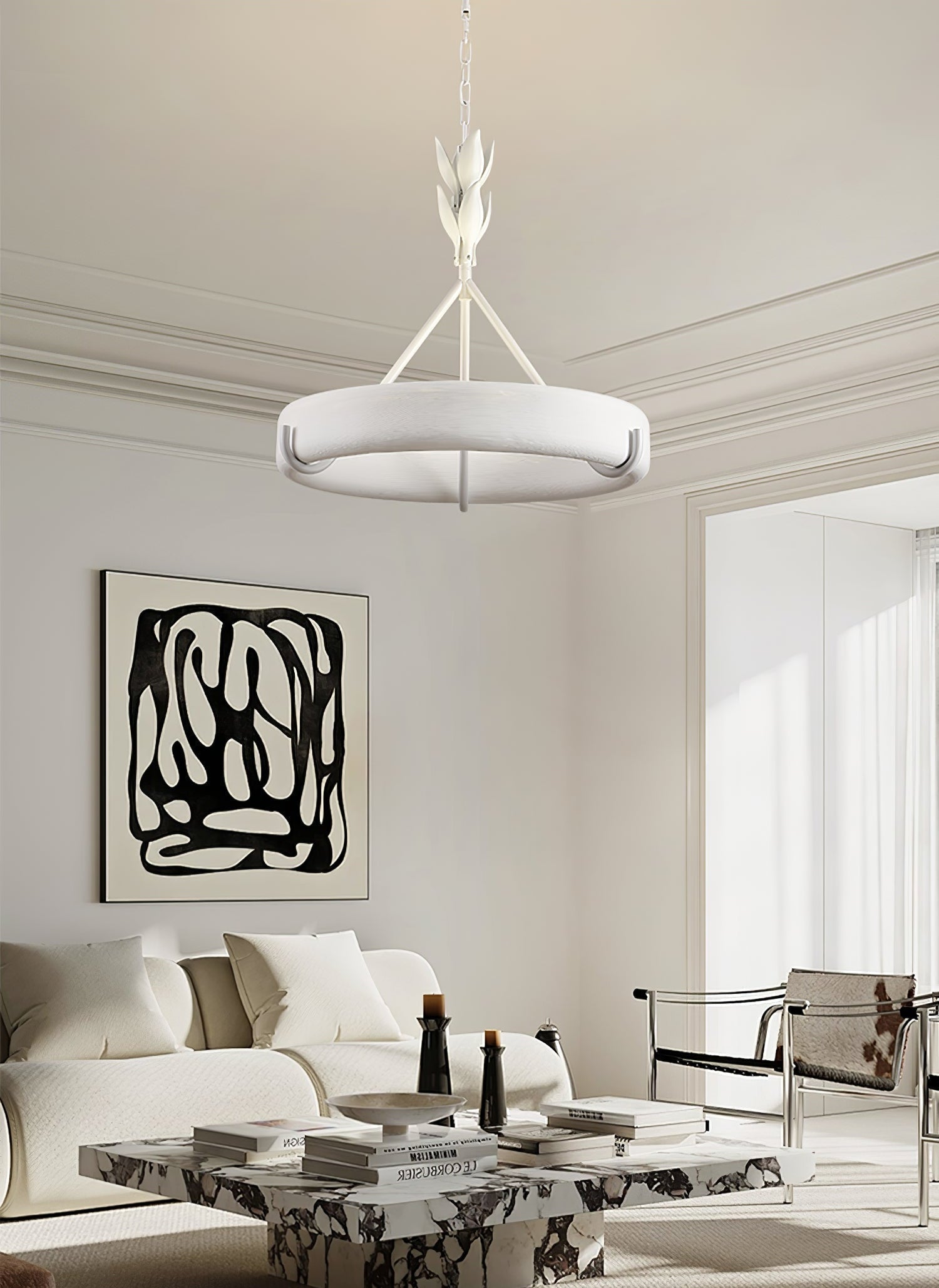Tinsley Plaster Chandelier - Lamp Outdoor