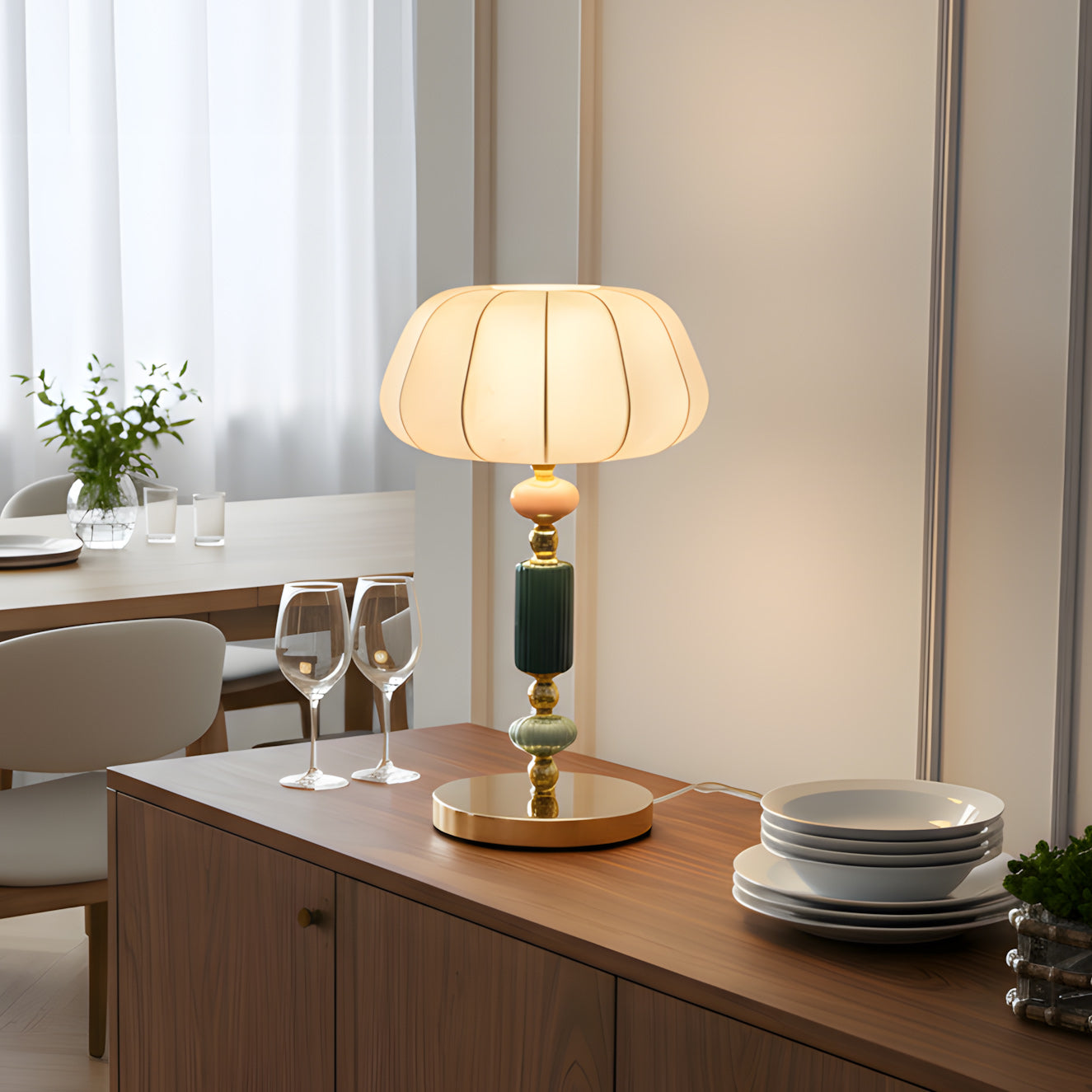 Topbuti Farmhouse Table Lamp