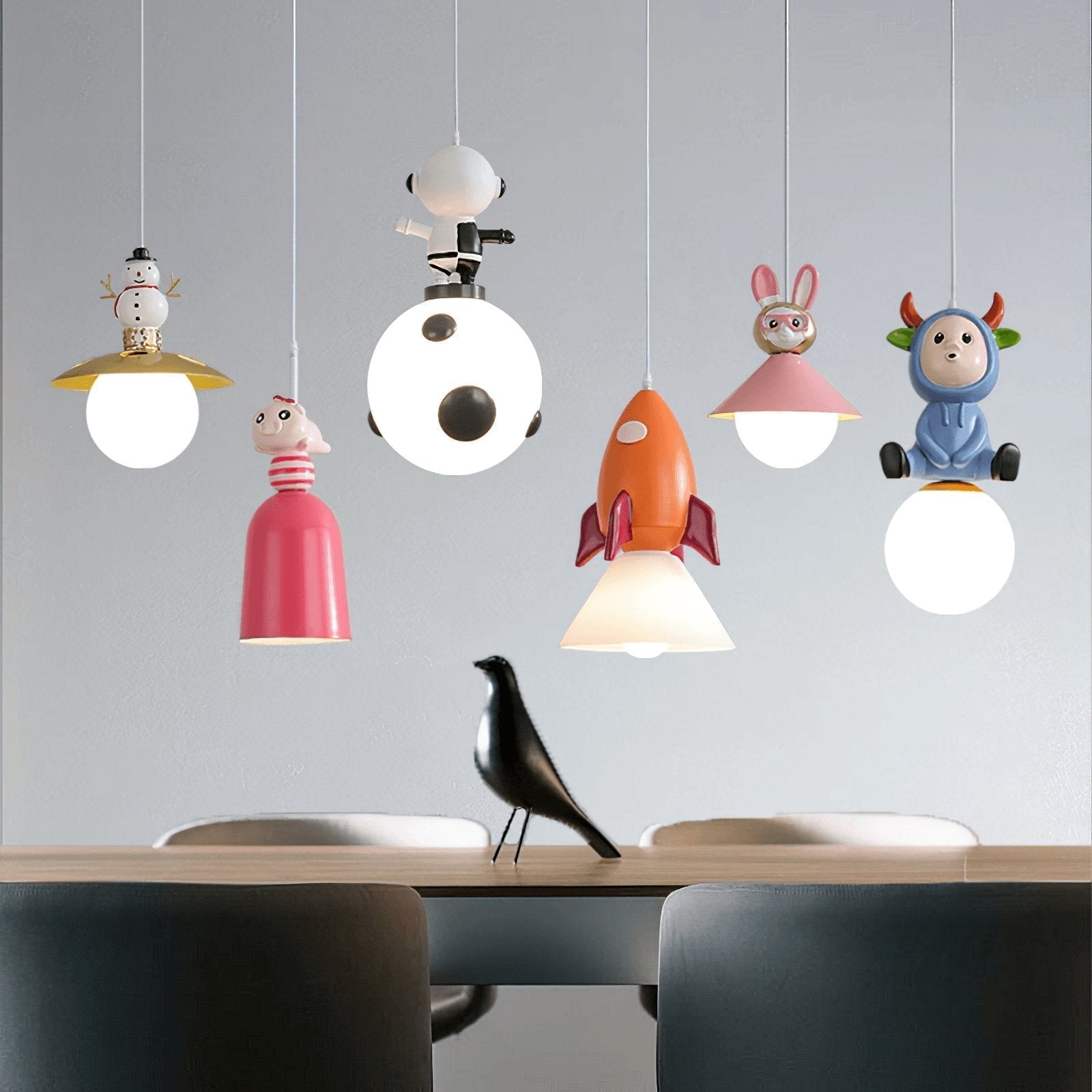 Toys Figurine Pendant Lights - Lamp Outdoor