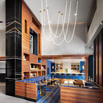 Solara Pendant Lamp Flexible Curve Silicone Brass - Letslighting