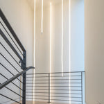 Solara Pendant Lamp Flexible Curve Silicone Brass - Letslighting