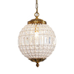 Traditional Gold Globe Chandelier - Lamp Outdoor